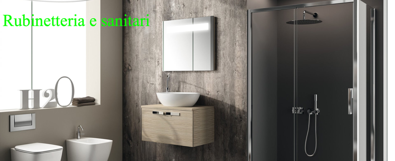 Esempi di rubinetteria e sanitari bagno